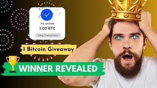 Revealed: Winner of Massive 1 Bitcoin Giveaway 