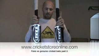 Fake cricket bats vs authentic cricket bats by cricket store online part 3