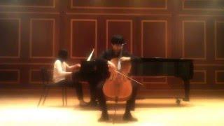 Dvorak cello concerto in B minor. 1st mvt Zhihao Wu Cello