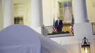 President Trump returns to the White House!