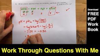 Study with Me: Acid-Base Test Review (15 Practice Problems)