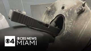 CBS News Miami gets rare access to MDPD's forensic lab where gun crimes are solved