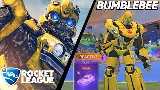 New Reactive Bumblebee Car in Rocket League (Epic Gameplay Sounds)