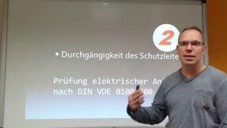 Prüfen elektrischer Anlagen: Schutzleiterwiderstand (2)