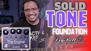 Solid TONE Foundation! DryBell The Engine Preamp + Boost Pedal