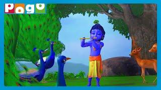 Little Krishna 🪈| One Name, Many Adventures! | Best Animations | Kids Stories | @PogoChannel