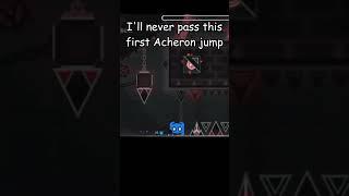 I'll never pass this first Acheron jump...  #geometrydash #acheron #teamgeek