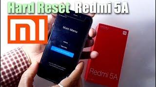 How to Hard Reset Redmi 5A || Easily Master Format XIAOMI #REDMI 5A || Hindi