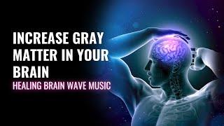 Increase Gray matter in Your Brain | Upgrade Your Sensory Perception | Healing Brain Wave Music