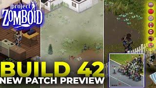 A "preview" looking into Project Zomboid Build 42 upcoming patch
