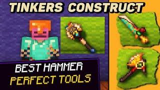 Tinkers Construct tutorial / guide 1.16.5 - 1.18.2 The best tools and armor (minecraft java edition)