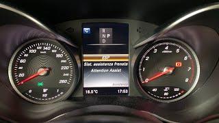 ESP OFF - Mercedes C class W205 (traction control off) TUTORIAL