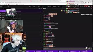 xQc reacts to Kai Cenat Mods requesting money to unban people!