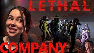 В ЗАТМЕНИЕ ВЫЛЕЗУТ ВСЕ ЧТО БЫ СВЕСТИ КОМАНДУ  ►LETHAL COMPANY