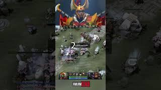 1v5 Solo Defend Comeback Legion Commander #dota2 #shorts #legioncommander #rampage