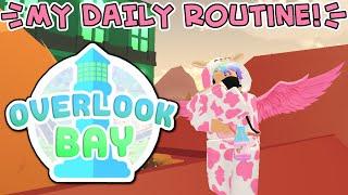 Cowmingo's Roblox Overlook Bay Daily Routine! | How I Play Overlook Bay!