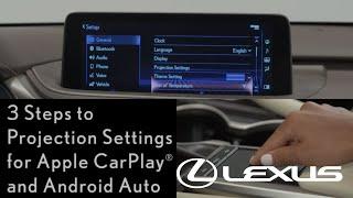 How-To Setup Apple CarPlay and Android Auto | Lexus RX