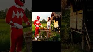 RANGER MERAH MEMOTONG PEPAYA #shorts