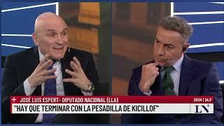 José Luis Espert: "Hay que terminar con la pesadilla de Kicillof"