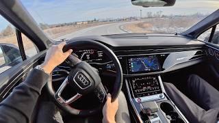 2025 Audi SQ7 - POV Driving Impressions