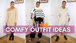 FALL  AUTUMN OUTFITS IDEAS| COMFY CHIC LOOKS 2021 |  QUEENTESHNA