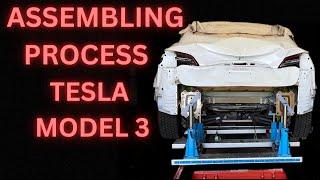 PART 4 ASSEMBLING PROCESS ON TESLA MODEL 3