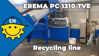 EREMA PC 1310 TVE | Recycling line | For sale by Euro Machinery