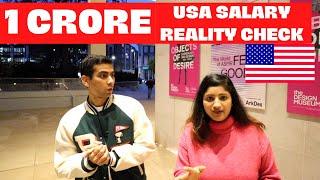 REALITY OF 1 CRORE SALARY IN USA? | IS IT ENOUGH TO SURVIVE? | ALBELI RITU