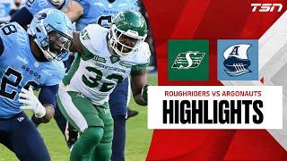 CFL WEEK 3: Saskatchewan Roughriders vs. Toronto Argonauts | FULL HIGHLIGHTS