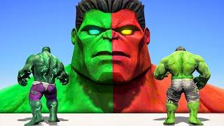 The Hulk Smasher | Red Hulk vs Hulk vs Immortal Hulk vs Hulk Marvel - What If