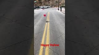IT Movie  PennyWise Happy Halloween - Red Balloons
