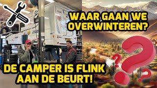 DE CAMPER IS FLINK AAN DE BEURT! WAAR GAAN WE OVERWINTEREN? #290