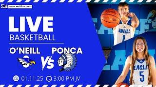 LIVE O'Neill High School v. Ponca Basketball