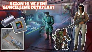 SEZON 16 VE YENİ GÜNCELLEME DETAYLARI - HAVACI KOSTÜMÜ - LAST DAY ON EARTH SURVİVAL TÜRKÇE