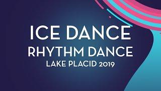 Ella Ales / Daniel Tsarik (USA)| Ice Dance Rhythm Dance | Lake Placid 2019