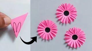 Origami flower making | How to make paper flower easy | Paper flower craft