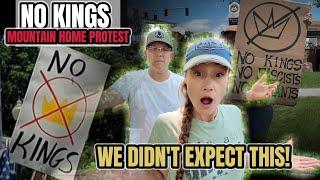 We Didn’t Expect This on the Way Home — ‘No Kings’ Protest in Mountain Home