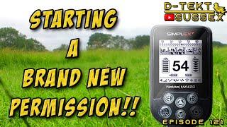 Nokta Makro Simplex+ | SP35 Coil | Metal Detecting | New Permission | D-Tekt Sussex | Episode 121