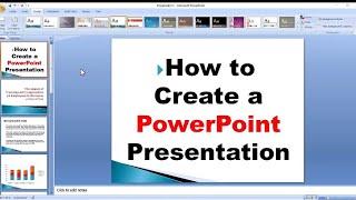 How to Create a Powerpoint Presentation | a Beginner's Guide