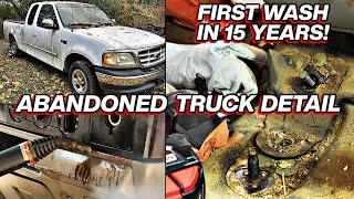 ABANDONED Truck Cleaned For The First Time In YEARS! INSANE Detailing Restoration! QUICK FIX