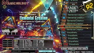 dj TAKA meets DJ YOSHITAKA - Elemental Creation 『 HARD RENAISSANCE 』  BEMANI Academy 