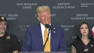 Trump says his deportation and immigration policy will be tied to 1798 law