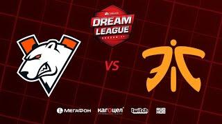 Virtus.pro vs Fnatic, DreamLeague Season 11 Major, bo3, game 1 [Casper & GodHunt]