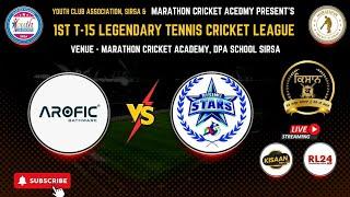  Live | 1st Match | 1st T15 Legendary Tennis Cricket League