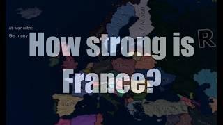 How strong is France? [HOI4] [Timelapse]