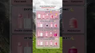 Step Pemakaian Glad2glow Glowing,, #glad2glow #skincareroutine #shorts