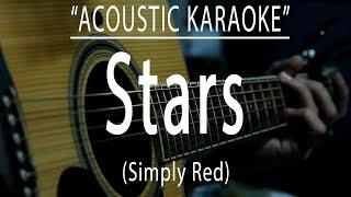 Stars - Simply Red (Acoustic karaoke)