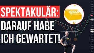 GOLD erreicht MEINE Korrekturzone und ich nutzte DIESE Trendfolgestrategie!