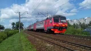 ГЖД ЭД9м-0188 Перегон Горький-Московский - Толоконцево