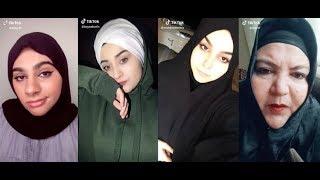 Türbanlı Kızlar Çıldırmış Olmalı Tik Tok Akımları  Delirmeceler ( 1 )